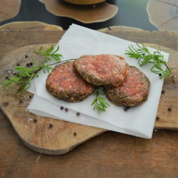 Lamsburgers Daan's Vlees